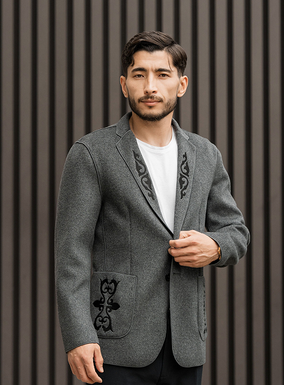 Казахский пиджак